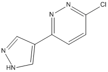 Pyridazine, 3-chloro-6-(1H-pyrazol-4-yl)-(1211519-08-2)